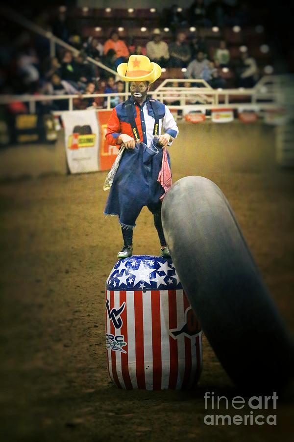 Rodeo Clown Photograph by Roxie Crouch