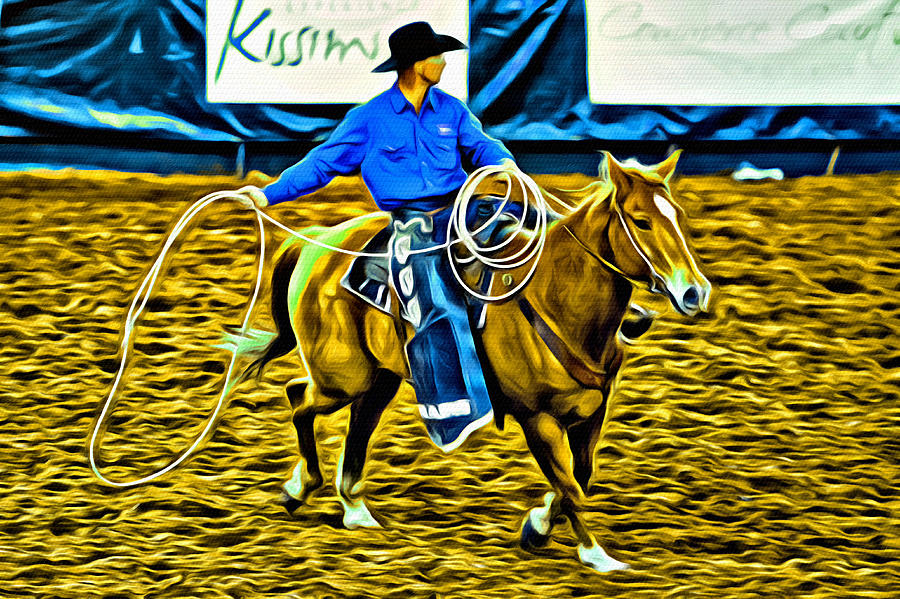 Rodeo Cowboy Photograph by Alice Gipson