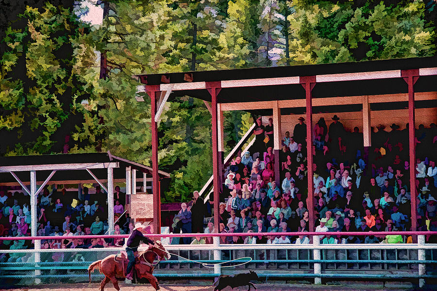 Rodeo Day Photograph by Kathy Bassett