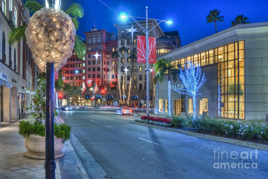 Night time, Rodeo Drive