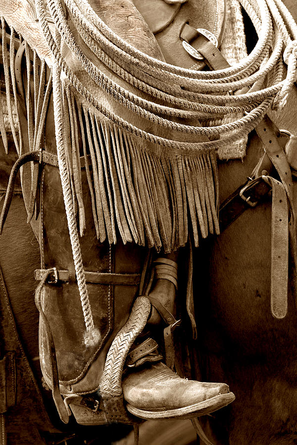 Rodeo Pick-up Man Photograph by Dixie Wilson | Fine Art America