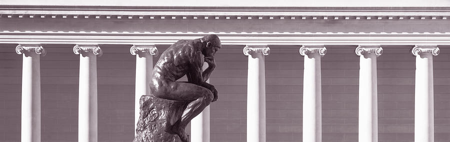 Rodin Sculpture, San Francisco Photograph by Panoramic Images