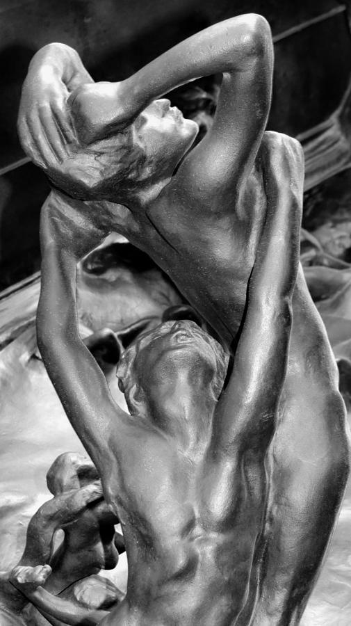 Rodins Hell Photograph by Art Dingo