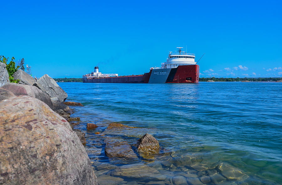 Roger Blough at Mission Point Photograph by Gales Of November