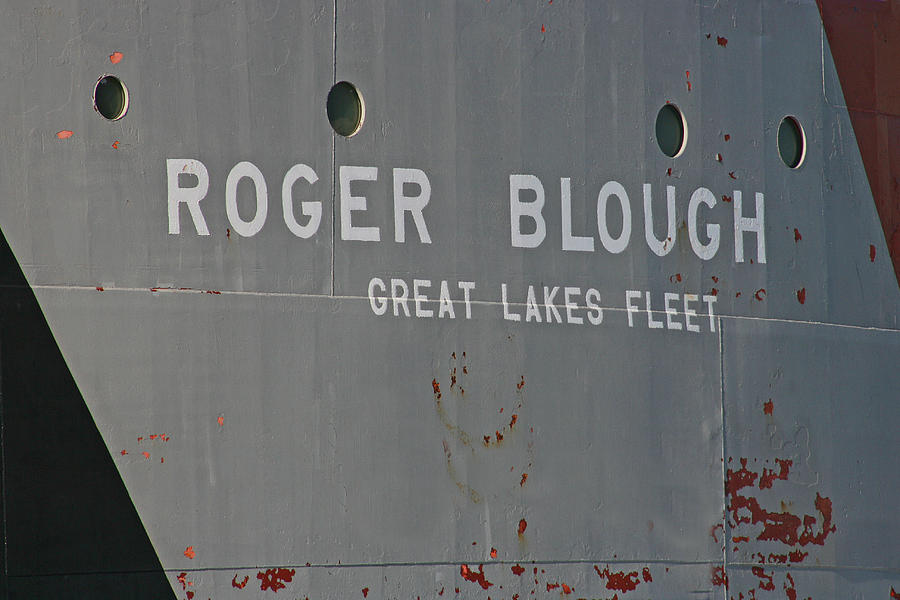 Roger Blough  - Great Lakes Fleet  Photograph by Susan McMenamin
