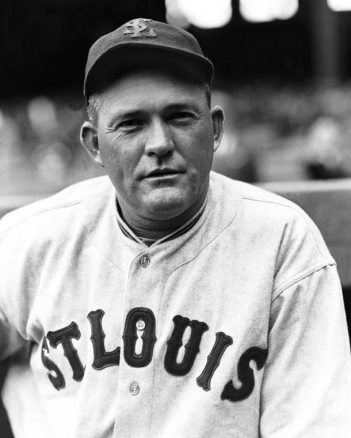 Rogers Hornsby Looking Focused by Retro Images Archive