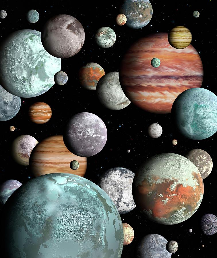 Space Photograph - Rogue Planets by Lynette Cook