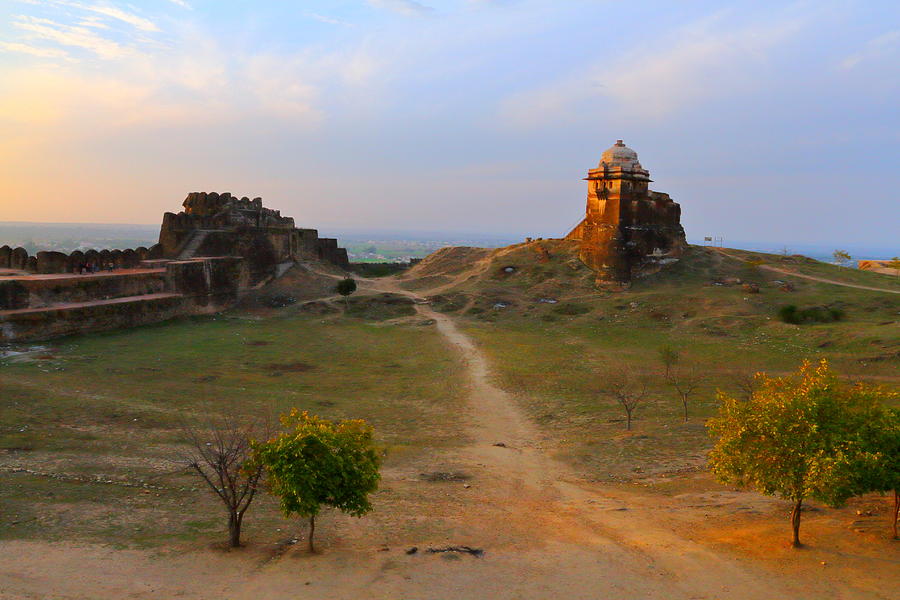 Rohtas Fort At Sunset Time Photograph by Amir Mukhtar