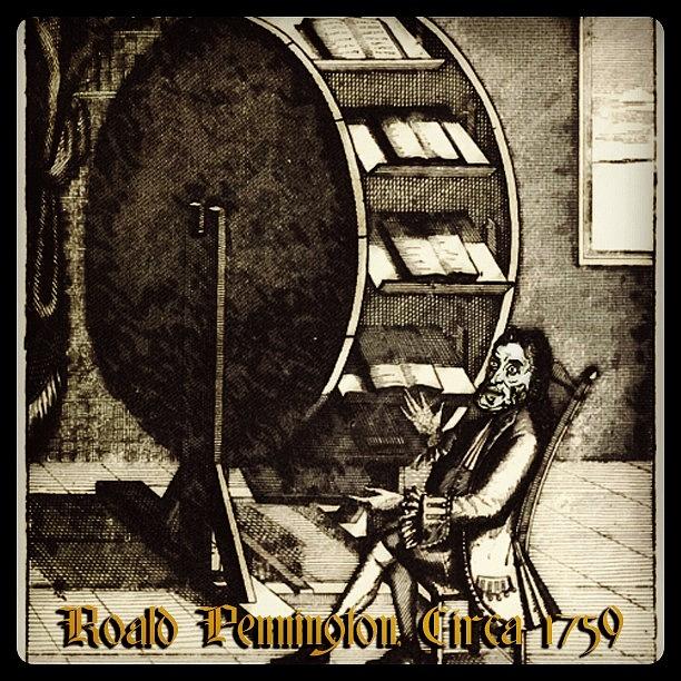 Book Photograph - Rolad Pennington, Circa 1759  Go Inside by Roald Pennington