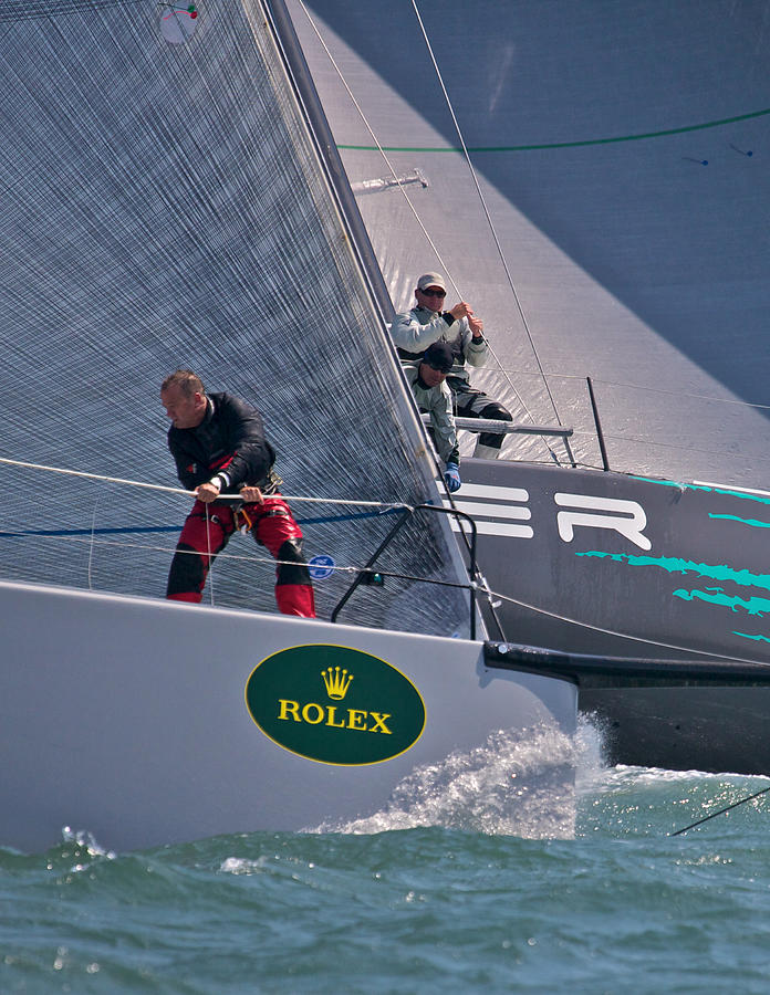 USE DISCOUNT CODE SGVVMT AT CHECK OUT Rolex Big Boat Series Start Photograph by Steven Lapkin