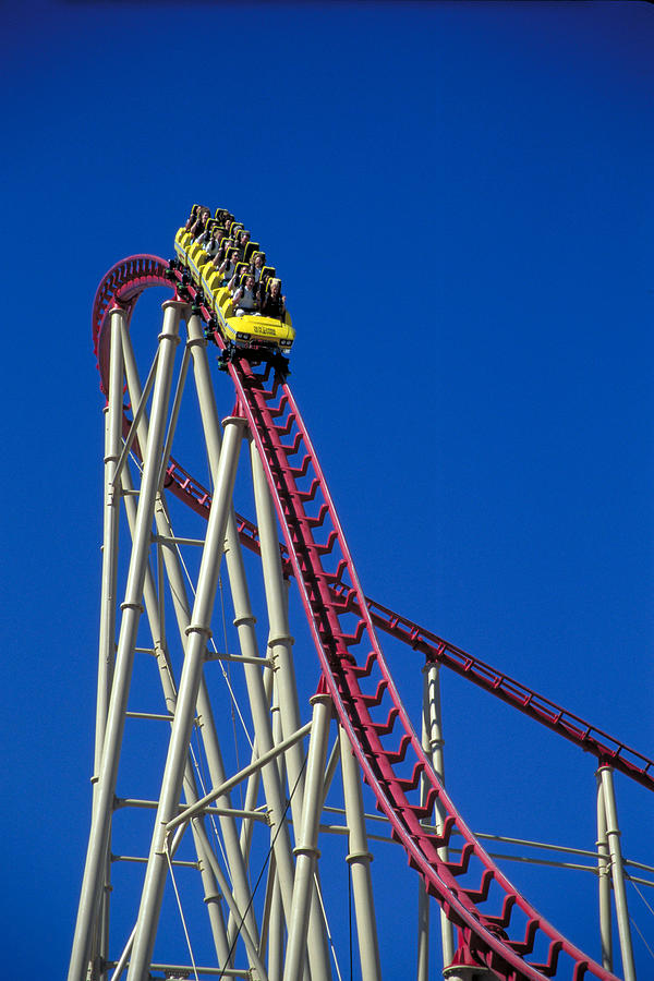 Rollercoaster Photograph by Richard Hansen