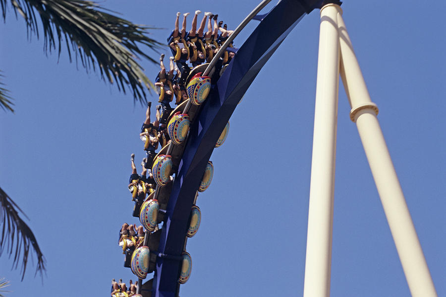 Rollercoaster Photograph by Sally Mccrae Kuyper/science Photo Library