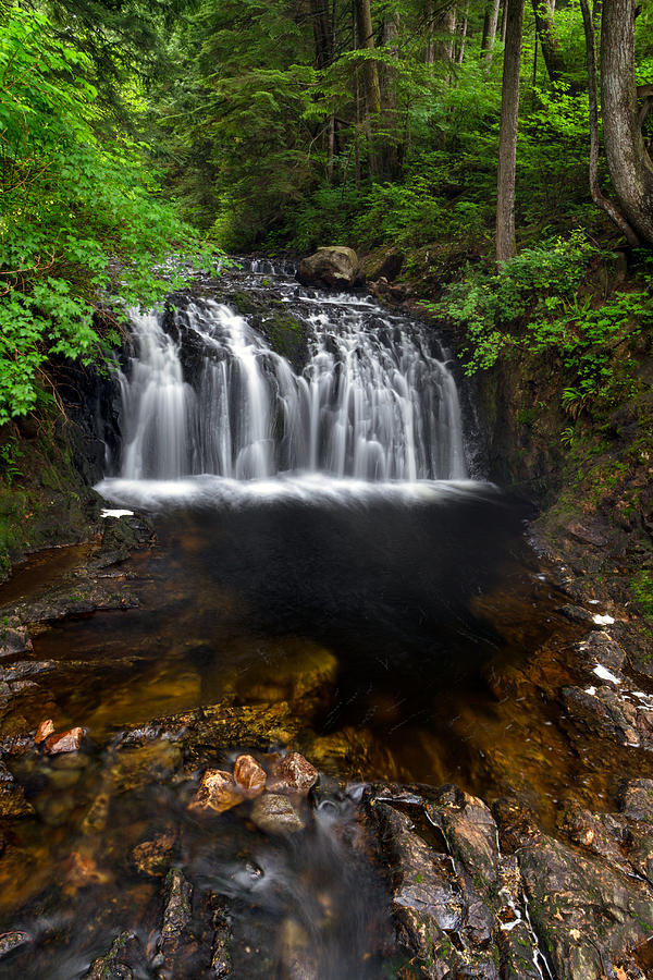 Landscape Photograph - Rolley Creek Falls by Michael Russell