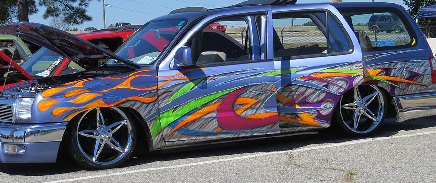 Rolling Art Lowrider Photograph by Aaron Martens