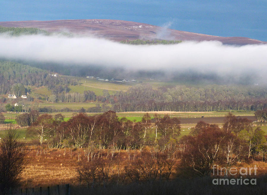 Rolling Fog - Strathspey Photograph by Phil Banks