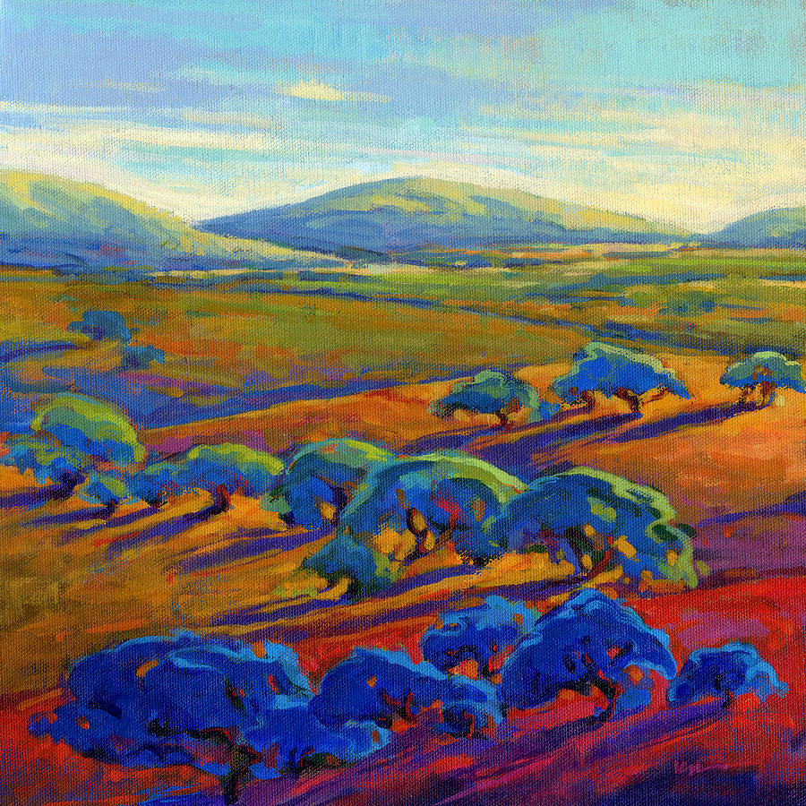 Rolling Hills 2 Painting by Konnie Kim