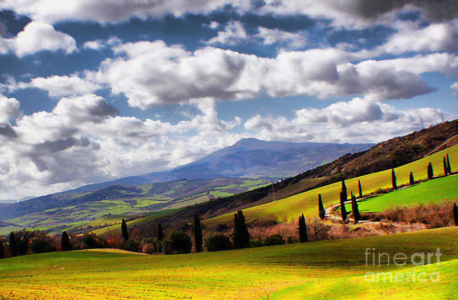 Rolling Hills of Tuscany Photograph by Polly Peacock - Pixels