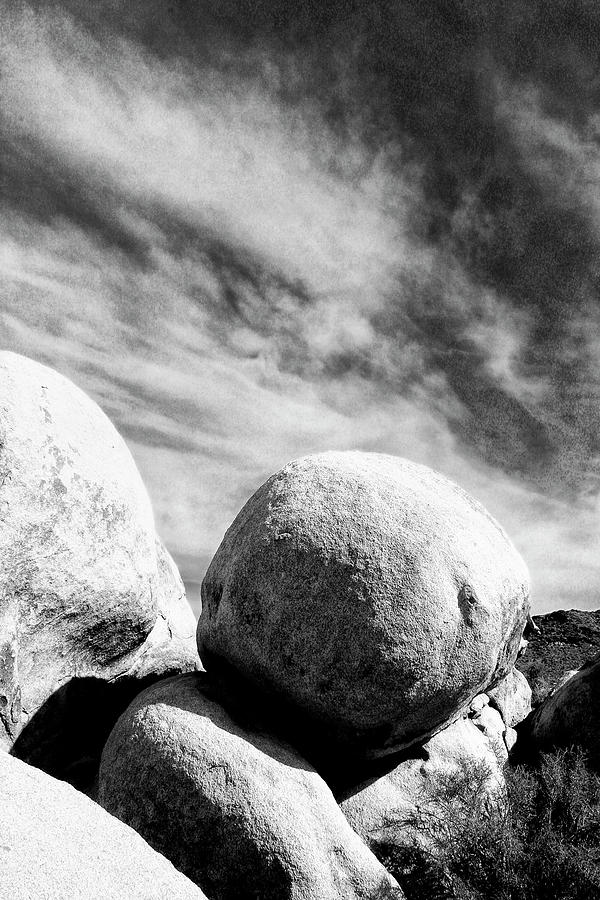 ROLLING STONE Joshua Tree National Park CA Photograph by William Dey