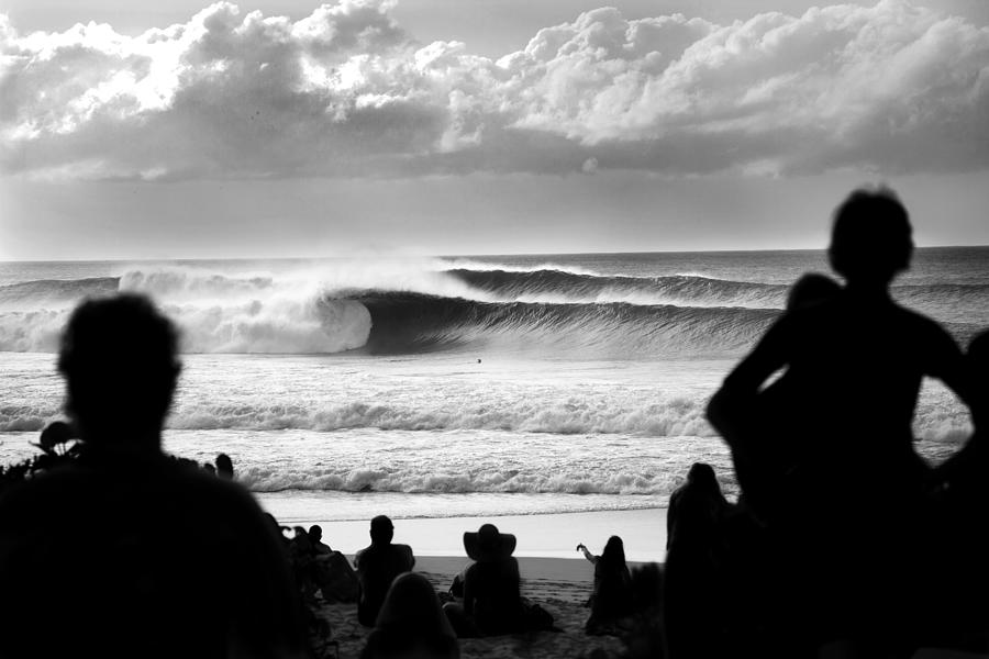 Black And White Photograph - Rolling Thick by Sean Davey
