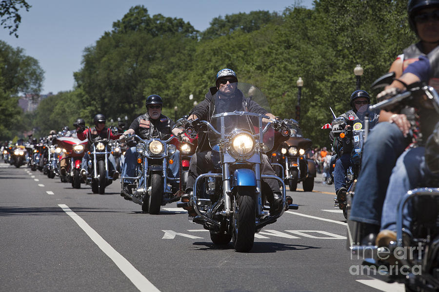 Rolling Thunder Run No2 Photograph by B Christopher - Fine Art America