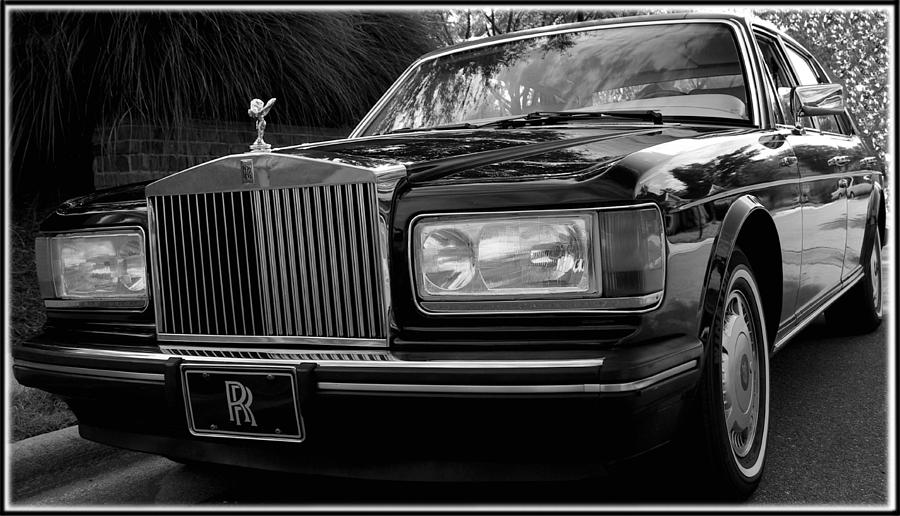 Vintage Photograph - Rolls Royce 1979 / Silver Spur by James C Thomas