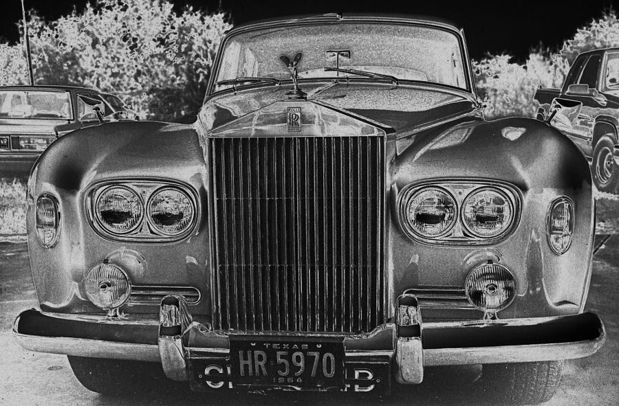 Transportation Photograph - Rolls Royce Grill by Jim Smith