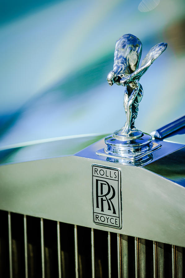 Rolls-Royce Hood Ornament -782c Photograph by Jill Reger