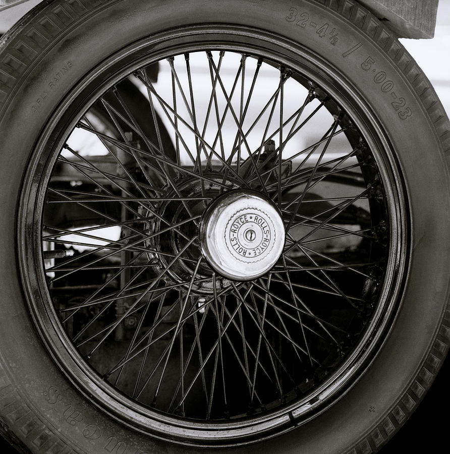 Rolls Royce Wheel Photograph by Shaun Higson
