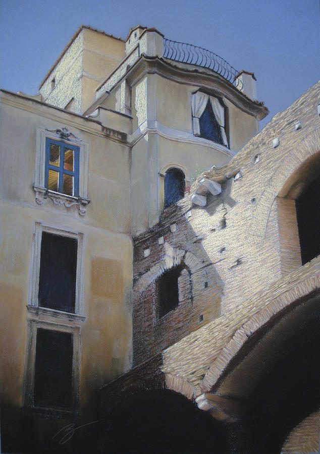 Roman Apartments - Pastel Pastel by Ben Kotyuk