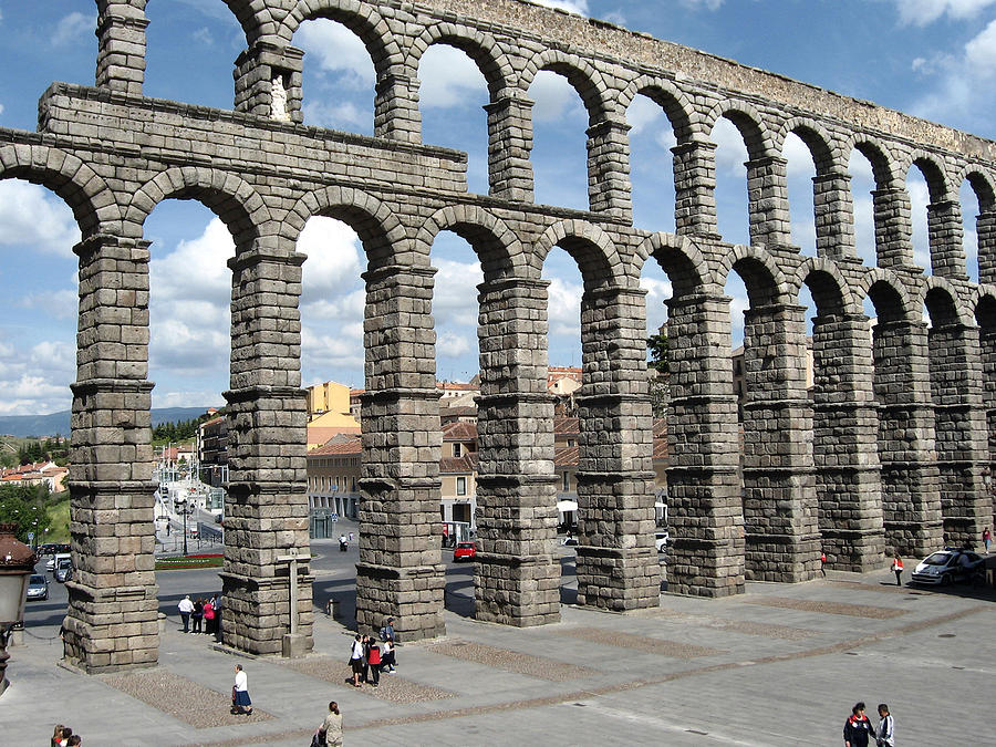 Roman Aqueduct III Photograph by Farol Tomson
