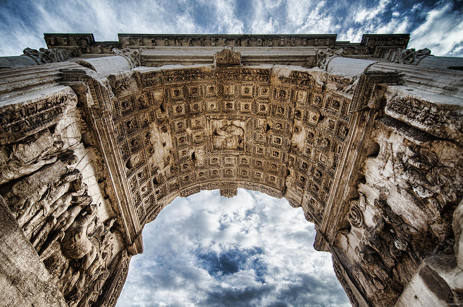 Roman Arch Photograph by Ryan Wyckoff