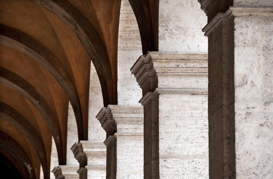Roman Architecture Photograph by Mitch Diamond