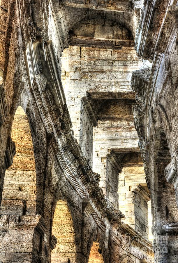 Roman Arena At Arles 3 Photograph by Mel Steinhauer