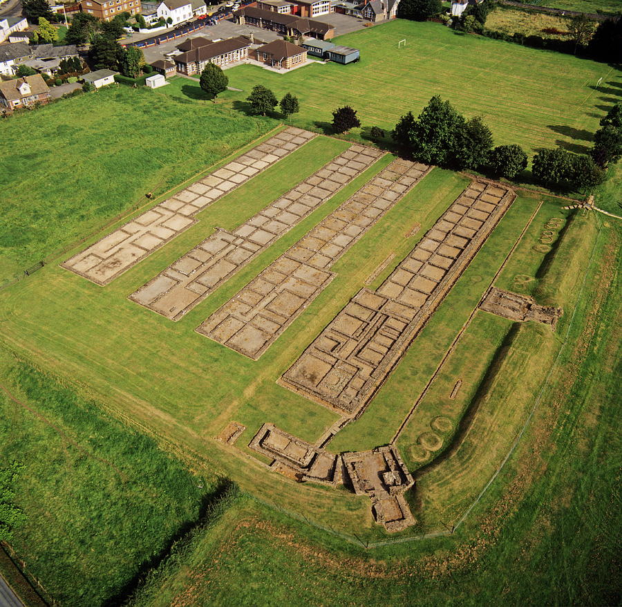 Roman Barracks Photograph by Skyscan/science Photo Library - Fine Art ...