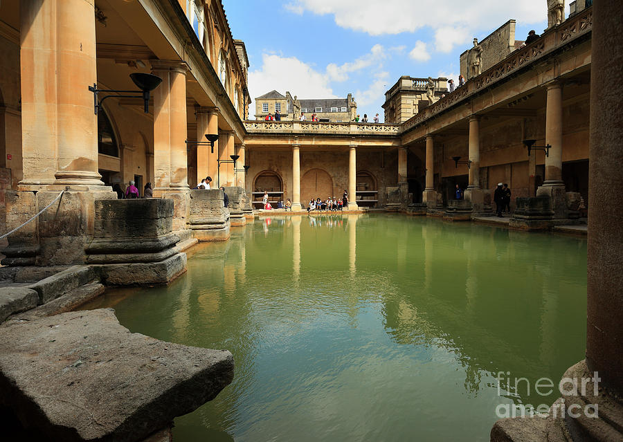 Roman Baths Photograph by Paul Cowan