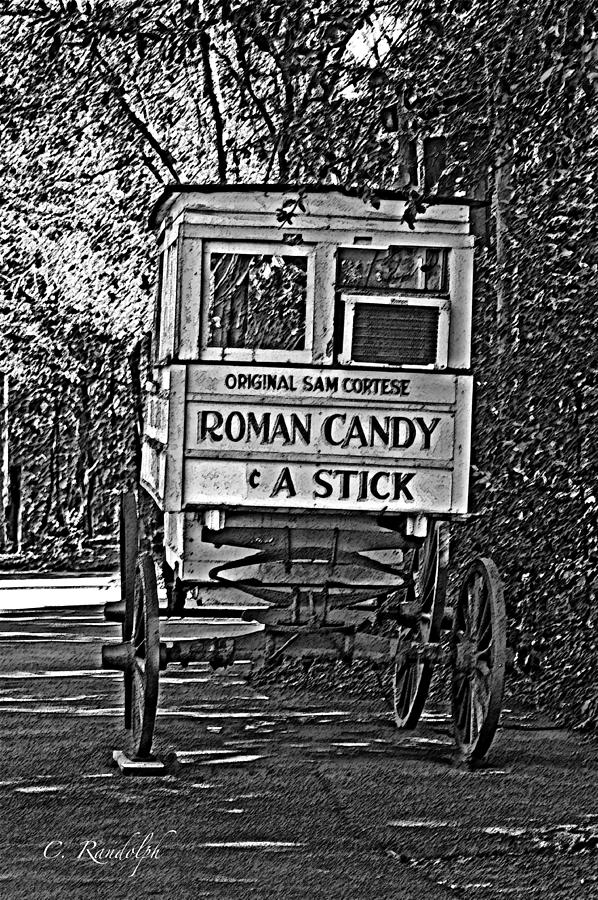 Roman Candy Man Photograph by Cheri Randolph