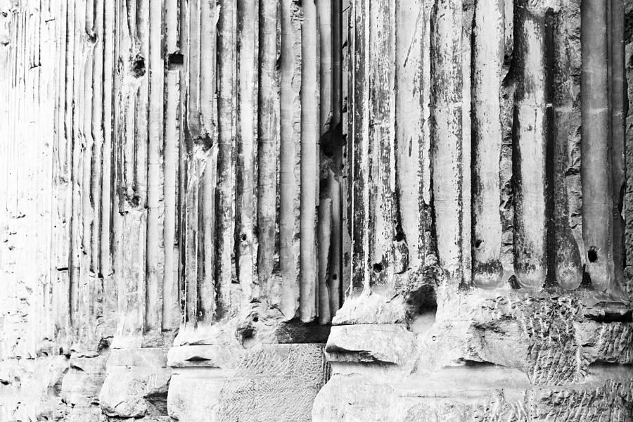 Architecture Photograph - Roman Columns by Good Focused
