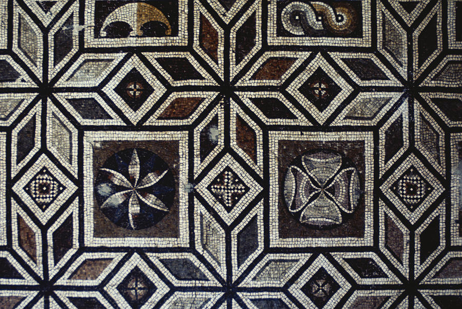 Roman Floor Mosaic Photograph By George Holton | Fine Art America