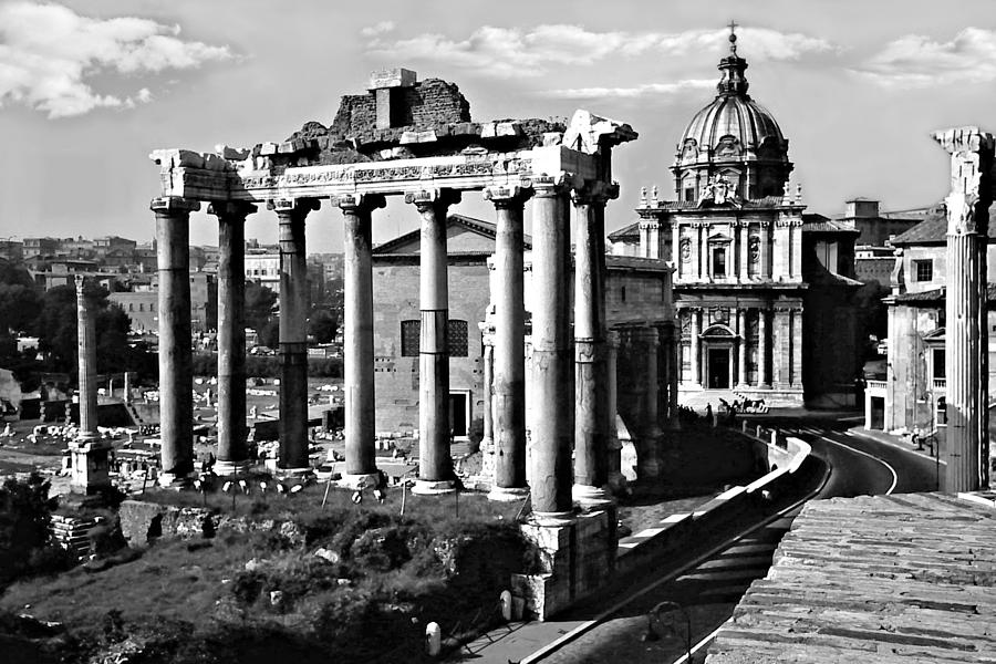 Landscape Photograph - Roman Forum by Michael Faryma