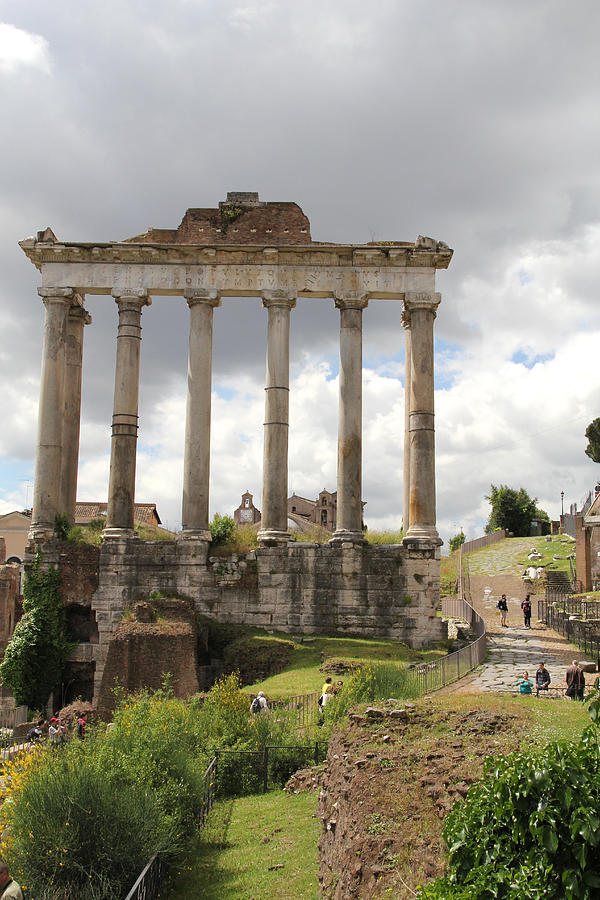 Roman Forum Photograph by Nancy Ingersoll