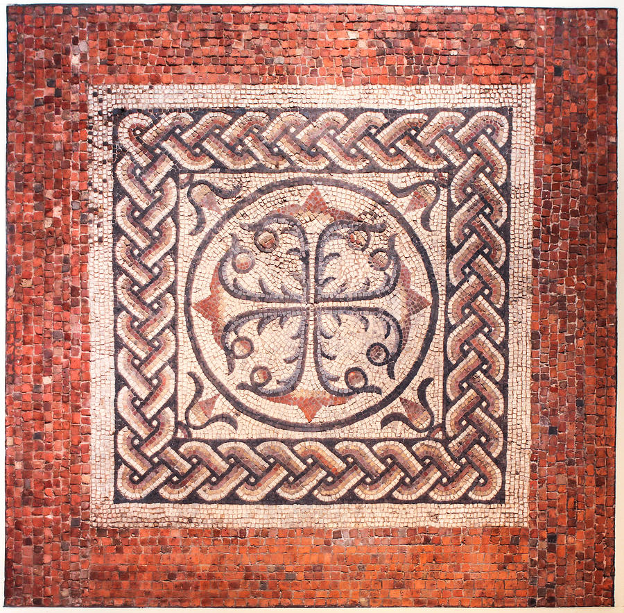Roman Mosaic Photograph by Ross Henton