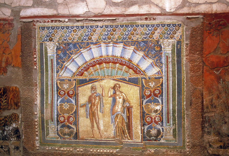 Roman Mosaic Photograph by Science Photo Library Roman Mosaic Photograph by Science Photo Library