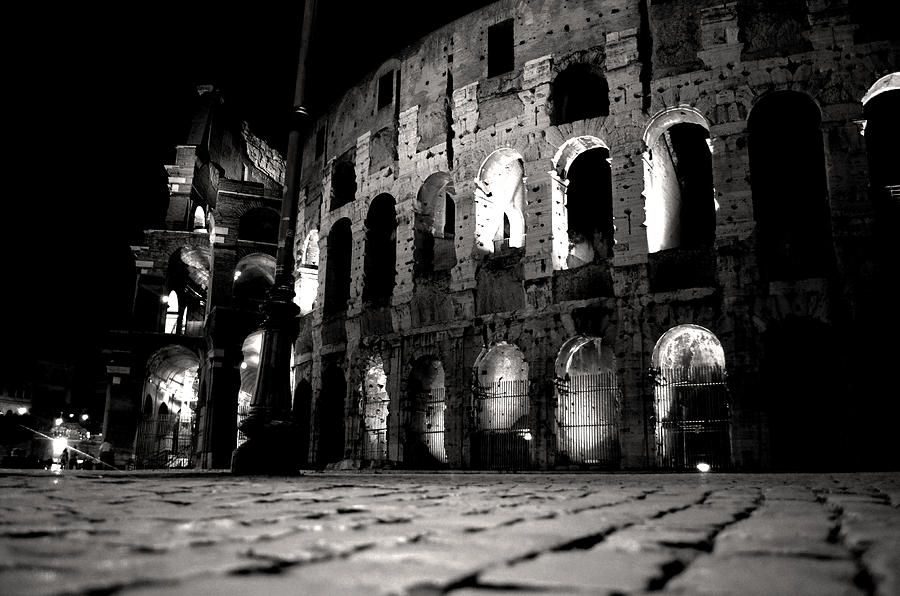 Roman Night Photograph by La Dolce Vita