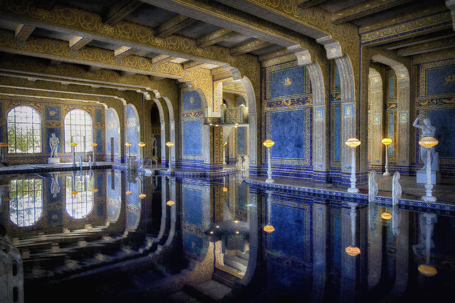 Roman Pool At Hearst Castle Photograph by Robert Woodward