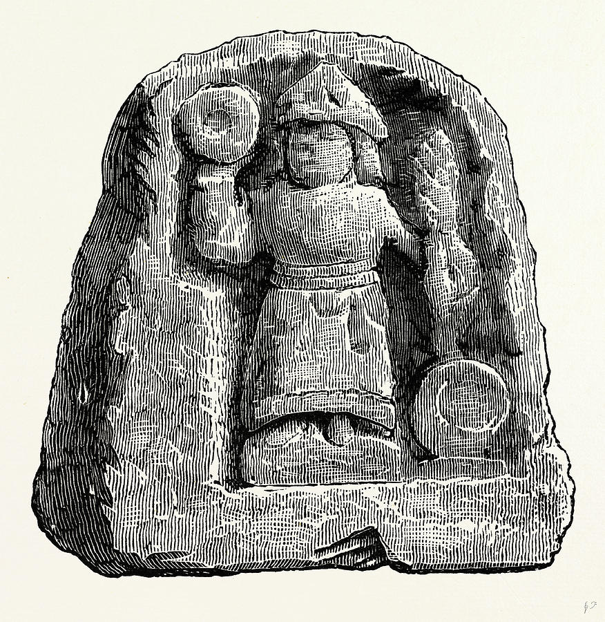 Roman Remains From Drumburgh And Kirkby Thore Drawing by Litz