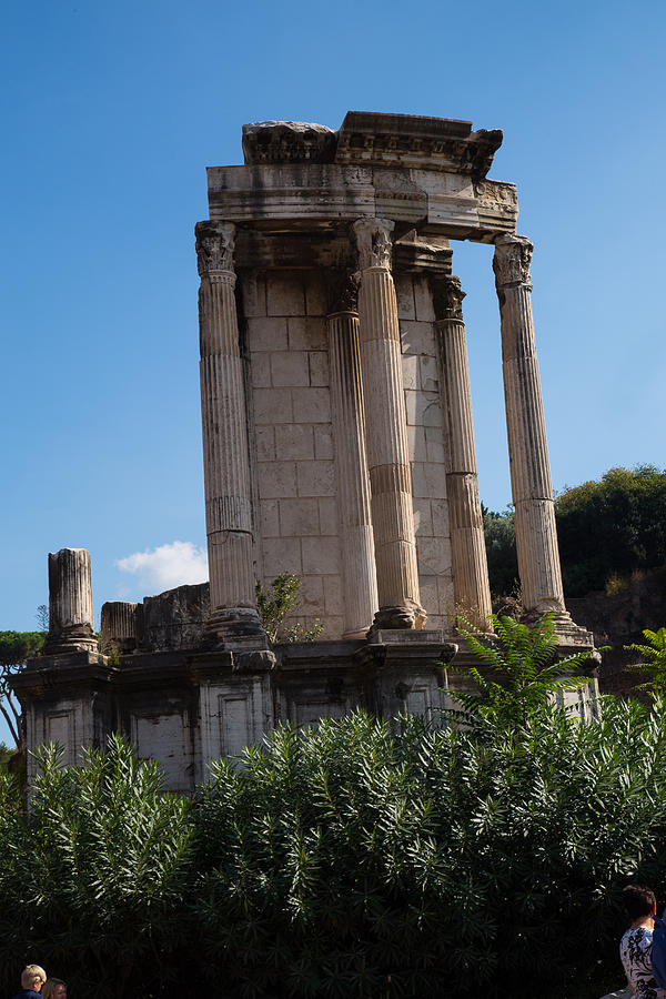 Roman Ruins Photograph by Allan Morrison