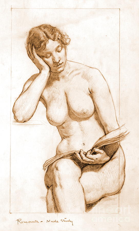 Romance - Nude Study 1896 Photograph by Padre Art