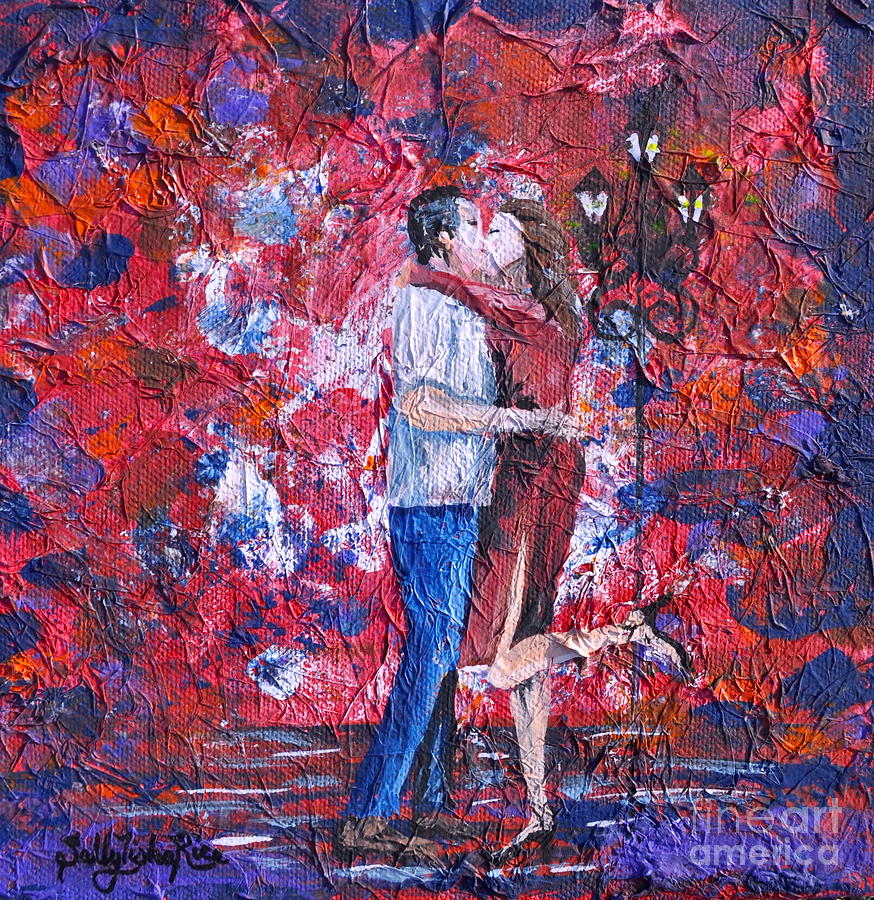 Romance Painting by Sally Tiska Rice