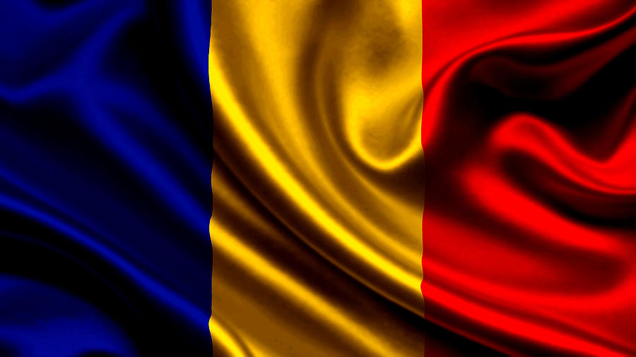 Flag Photograph - Romania Flag  by VRL Arts