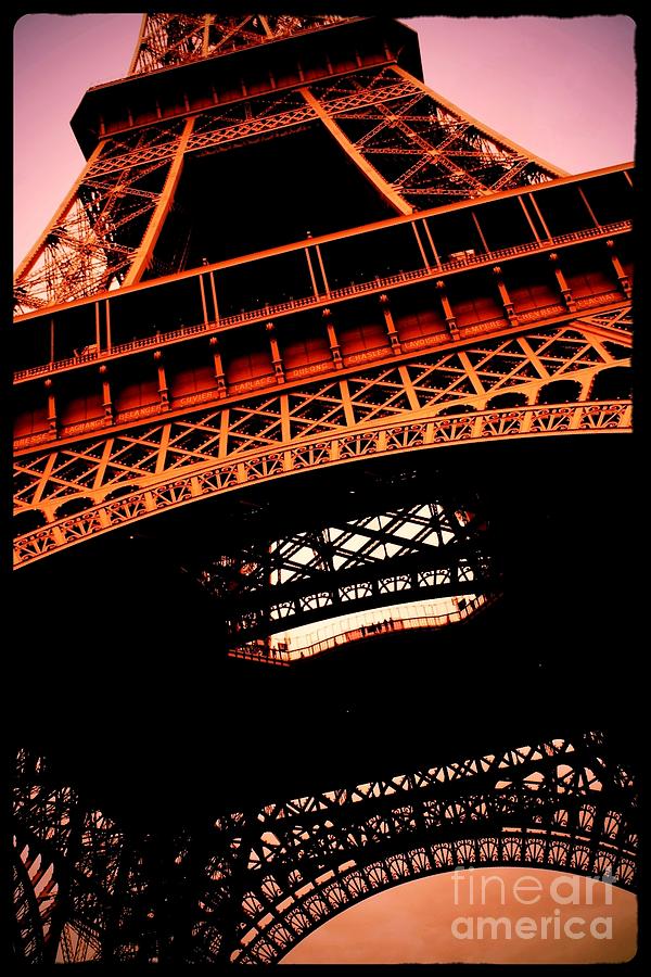 Romantic Eiffel Tower Photograph by Carol Groenen